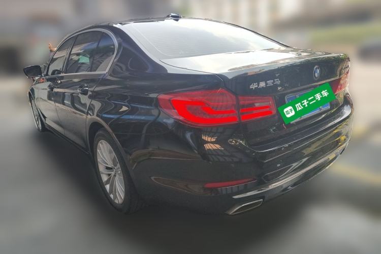 Used BMW 5 Series 2020 530Li Leading Edition Luxury Package Rear Left 45 Deg