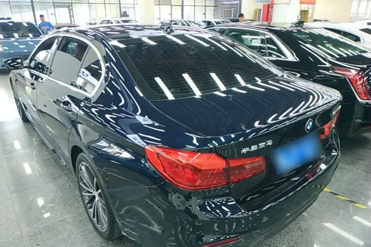 Used BMW 5 Series 2020 530Li Luxury Edition M Sport Package Rear Left 45 Deg