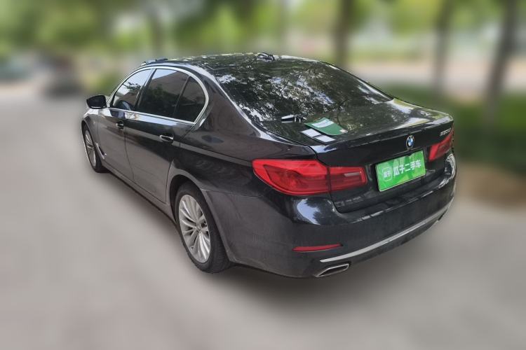 Used BMW 5 Series 2020 530Li Leading Edition Luxury Package Rear Left 45 Deg