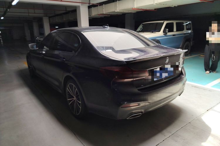 Used BMW 5 Series 2020 530Li Leading Model M Sport Package Rear Left 45 Deg