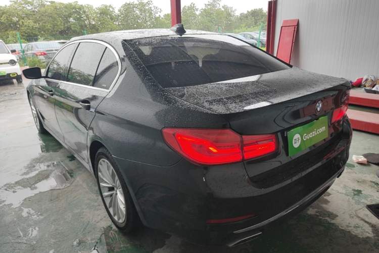 Used BMW 5 Series 2020 530Li Luxury Edition Premium Package Rear Left 45 Deg