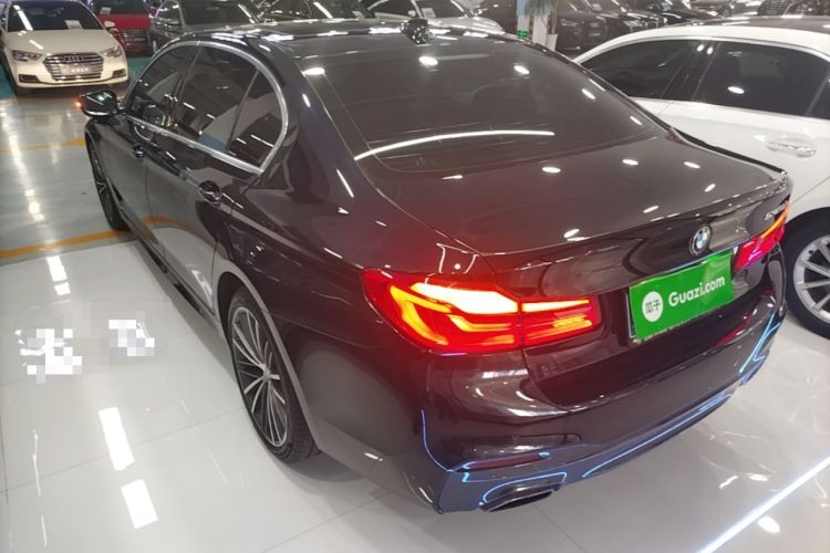 Used BMW 5 Series 2020 530Li Leading Model M Sport Package Rear Left 45 Deg