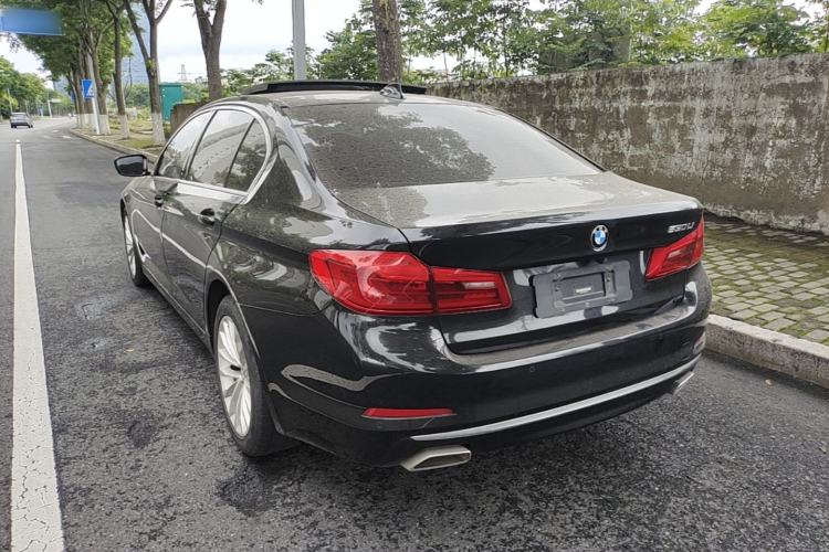 Used BMW 5 Series 2020 530Li Leading Edition Luxury Package Rear Left 45 Deg