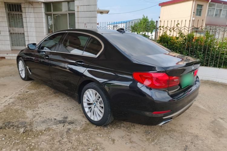Used BMW 5 Series 2020 525Li Luxury Package Rear Left 45 Deg