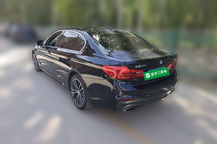 Used BMW 5 Series 2020 530Li Leading Model M Sport Package Rear Left 45 Deg