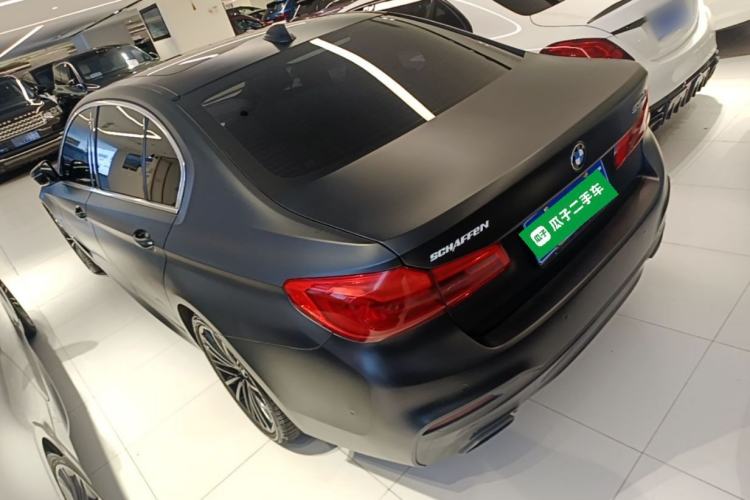 Used BMW 5 Series 2020 530Li Luxury Edition M Sport Package Rear Left 45 Deg