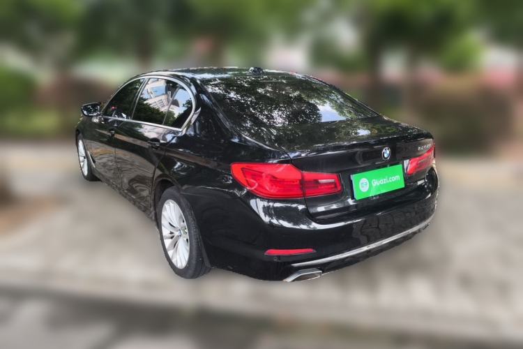 Used BMW 5 Series 2020 525Li Luxury Package Rear Left 45 Deg