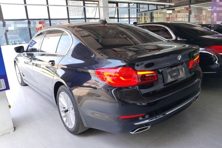 Used BMW 5 Series 2020 530Li Leading Edition Luxury Package Rear Left 45 Deg