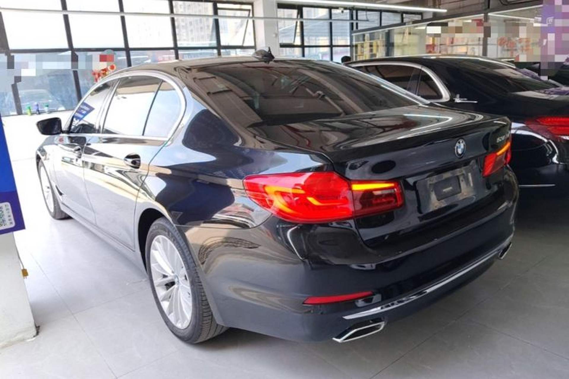 Used BMW 5 Series 2020 530Li Leading Edition Luxury Package Rear Left 45 Deg