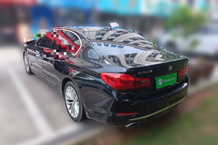 Used BMW 5 Series 2020 530Li Leading Edition Luxury Package Rear Left 45 Deg