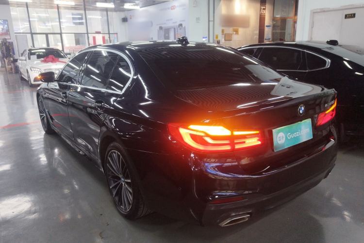 Used BMW 5 Series 2020 530Li Leading Model M Sport Package Rear Left 45 Deg