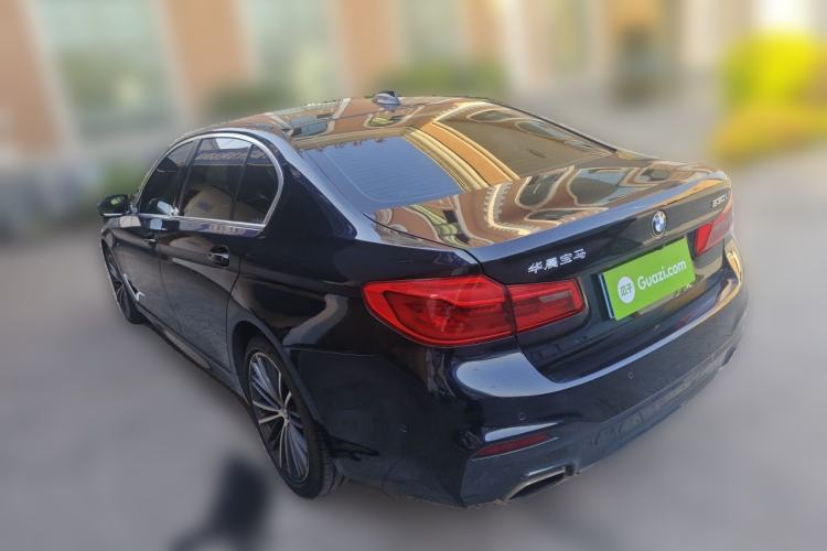 Used BMW 5 Series 2020 530Li Luxury Edition M Sport Package Rear Left 45 Deg