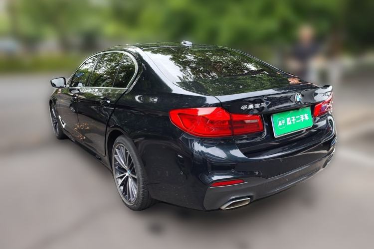 Used BMW 5 Series 2020 530Li Leading Model M Sport Package Rear Left 45 Deg