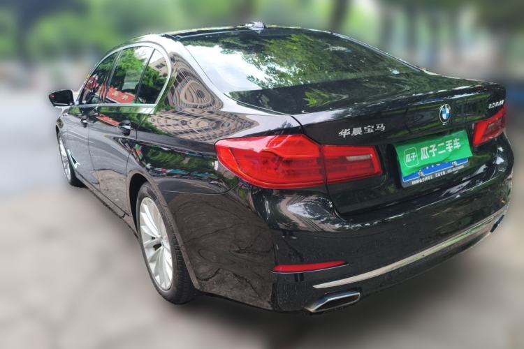 Used BMW 5 Series 2020 530Li Leading Edition Luxury Package Rear Left 45 Deg
