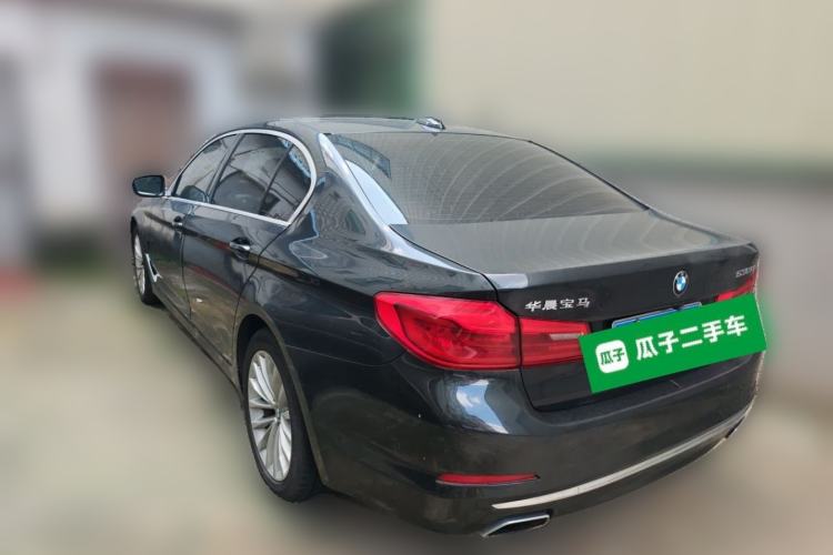 Used BMW 5 Series 2020 530Li Luxury Edition Premium Package Rear Left 45 Deg