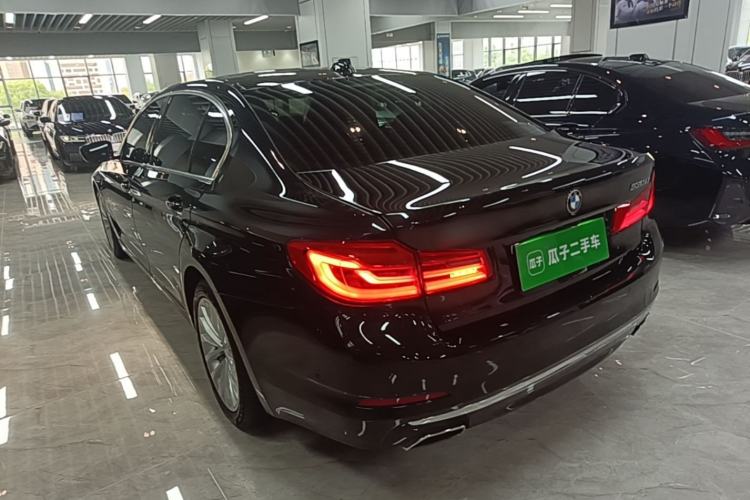 Used BMW 5 Series 2020 530Li Luxury Edition Premium Package Rear Left 45 Deg