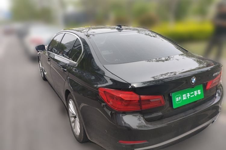 Used BMW 5 Series 2020 530Li Luxury Edition Premium Package Rear Left 45 Deg