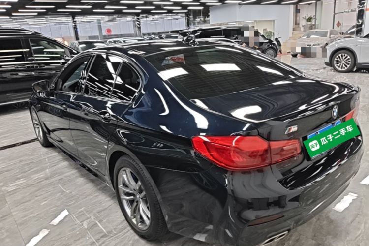Used BMW 5 Series 2020 525i M Sport Package Rear Left 45 Deg