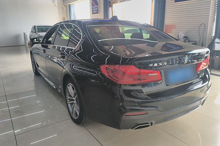 Used BMW 5 Series 2020 525Li M Sport Package Rear Left 45 Deg