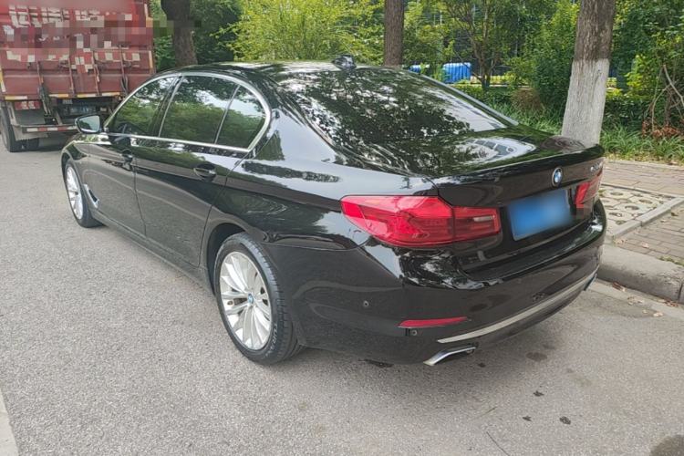 Used BMW 5 Series 2020 530Li Leading Edition Luxury Package Rear Left 45 Deg