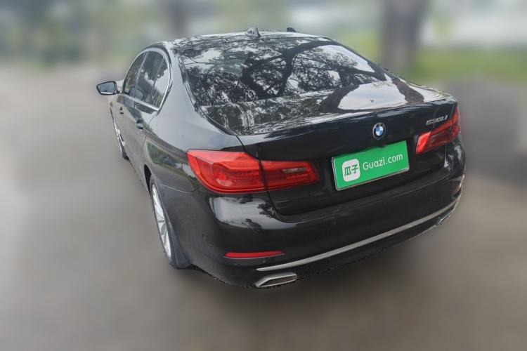 Used BMW 5 Series 2020 530Li Luxury Edition Premium Package Rear Left 45 Deg