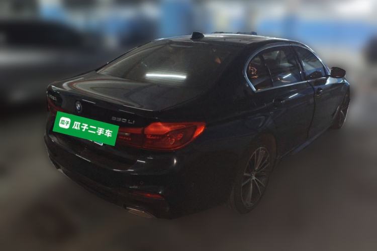 Used BMW 5 Series 2020 530Li Leading Model M Sport Package Rear Right 45 Deg