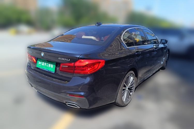Used BMW 5 Series 2020 530Li xDrive M Sport Package Rear Right 45 Deg
