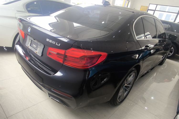 Used BMW 5 Series 2020 525Li M Sport Package Rear Right 45 Deg
