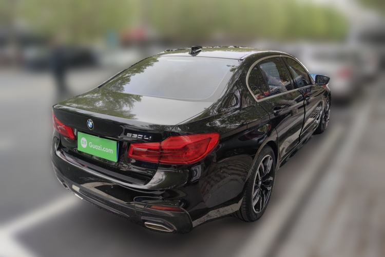 Used BMW 5 Series 2020 530Li Leading Model M Sport Package Rear Right 45 Deg