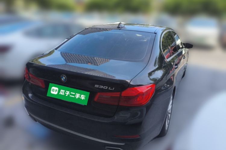 Used BMW 5 Series 2020 530Li Leading Edition Luxury Package Rear Right 45 Deg