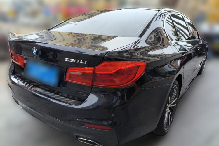 Used BMW 5 Series 2020 530Li Leading Model M Sport Package Rear Right 45 Deg