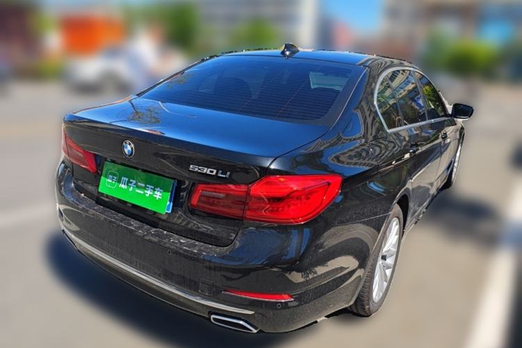 Used BMW 5 Series 2020 530Li Leading Edition Luxury Package Rear Right 45 Deg