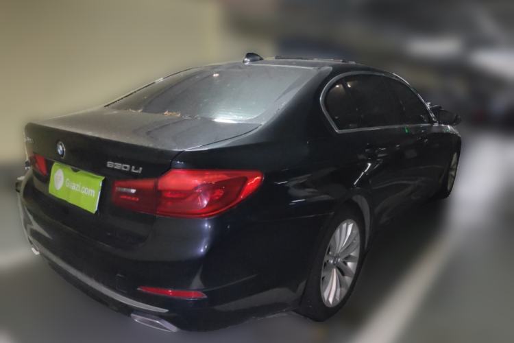 Used BMW 5 Series 2020 530Li Leading Edition Luxury Package Rear Right 45 Deg