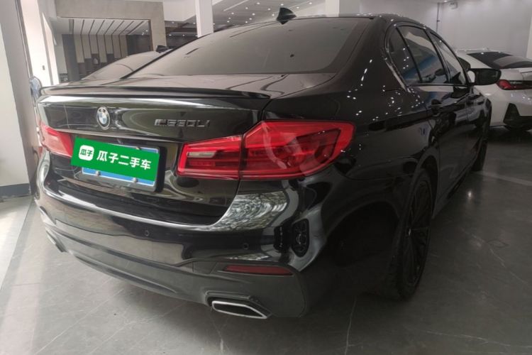 Used BMW 5 Series 2020 530Li Luxury Edition M Sport Package Rear Right 45 Deg