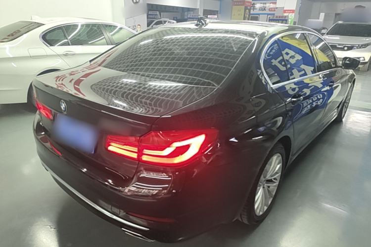 Used BMW 5 Series 2020 530Li Leading Edition Luxury Package Rear Right 45 Deg