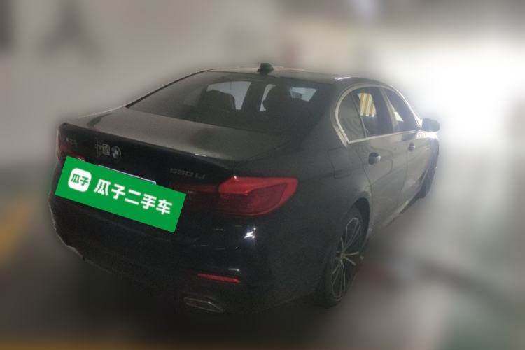 Used BMW 5 Series 2020 530Li Leading Model M Sport Package Rear Right 45 Deg