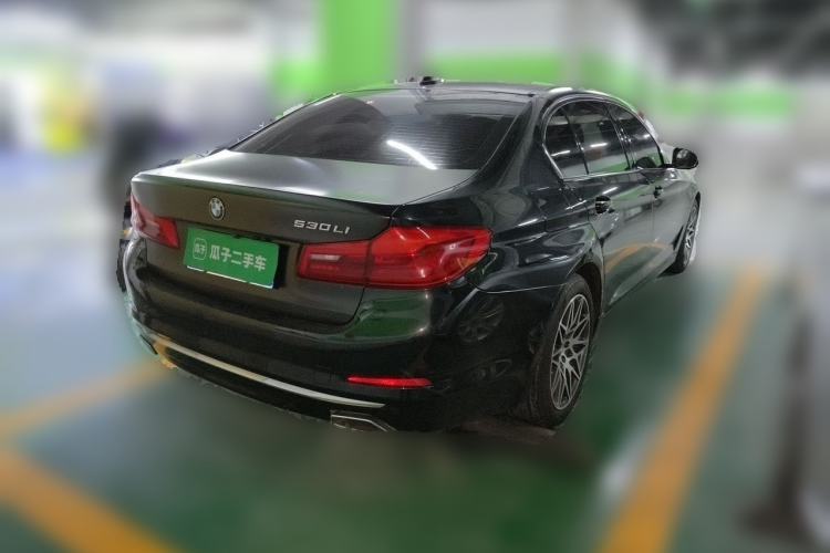 Used BMW 5 Series 2020 530Li Leading Edition Luxury Package Rear Right 45 Deg