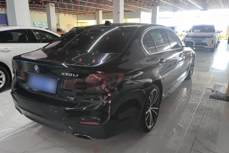 Used BMW 5 Series 2020 530Li Luxury Edition M Sport Package Rear Right 45 Deg
