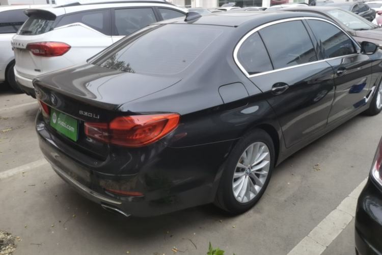 Used BMW 5 Series 2020 530Li Leading Edition Luxury Package Rear Right 45 Deg
