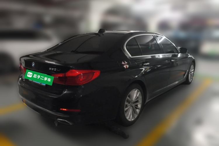 Used BMW 5 Series 2020 530Li Leading Edition Luxury Package Rear Right 45 Deg