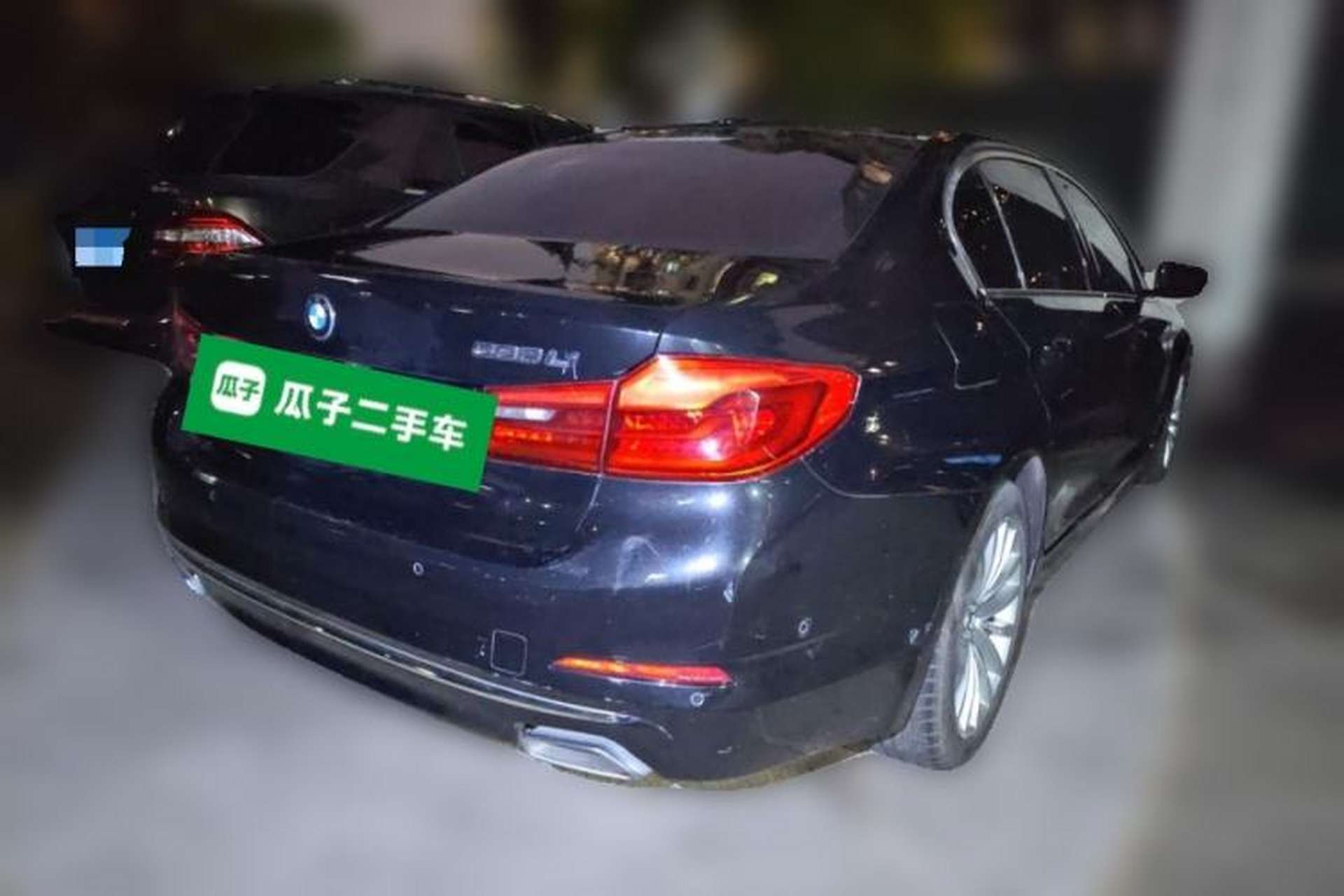 Used BMW 5 Series 2020 530Li Leading Edition Luxury Package Rear Right 45 Deg