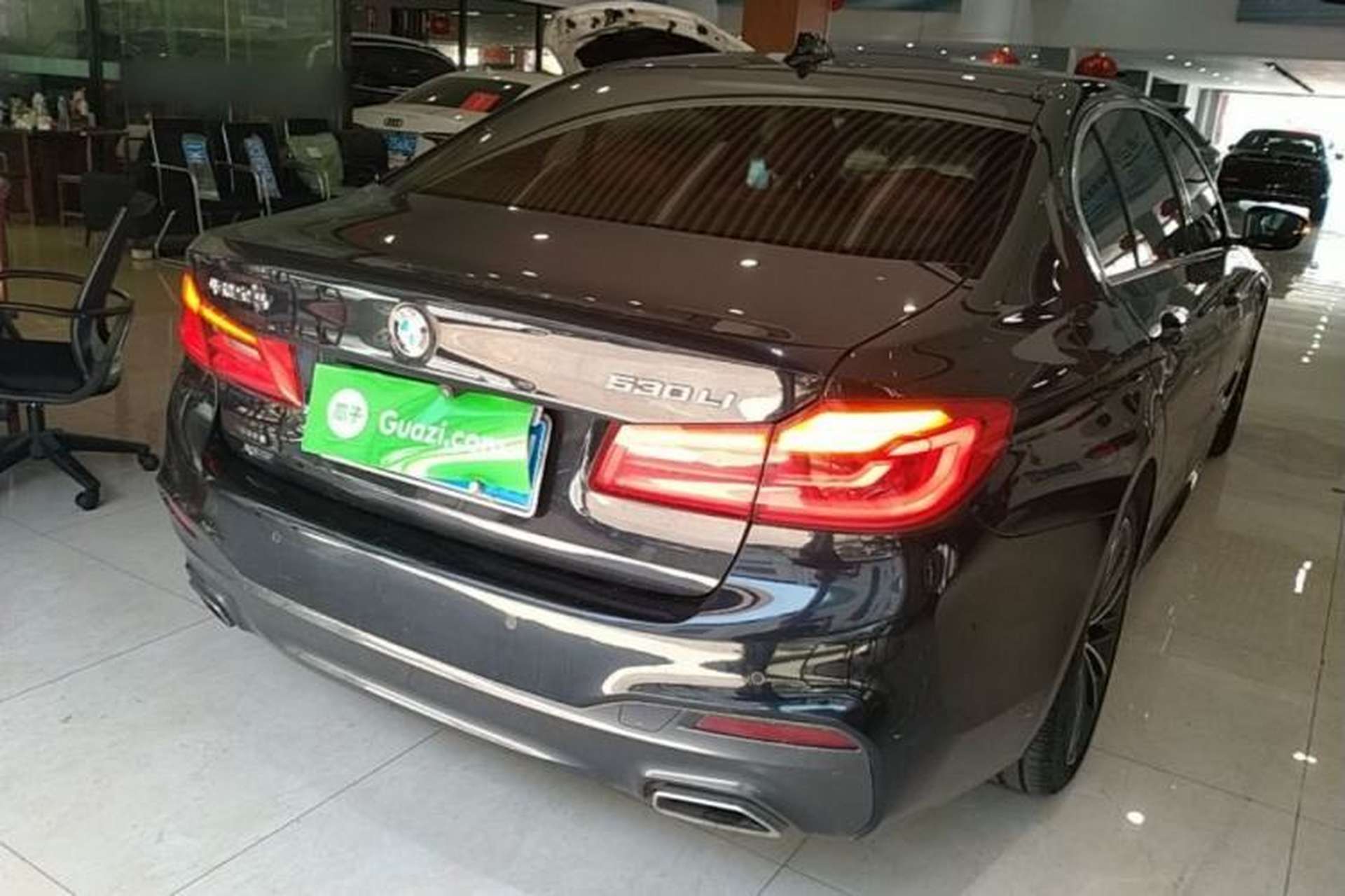 Used BMW 5 Series 2020 530Li xDrive M Sport Package Rear Right 45 Deg