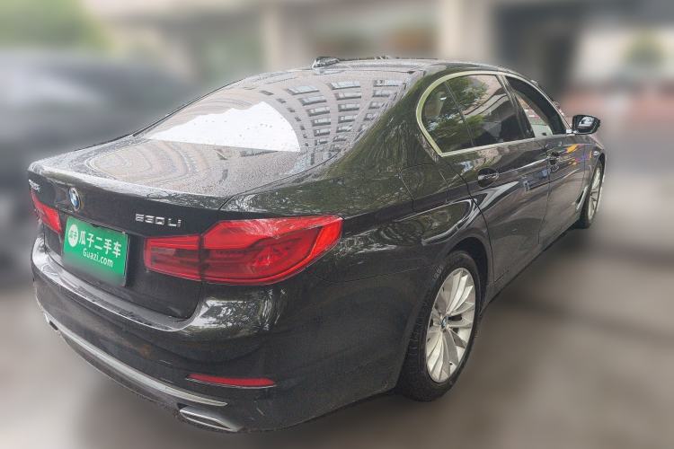 Used BMW 5 Series 2020 530Li Leading Edition Luxury Package Rear Right 45 Deg