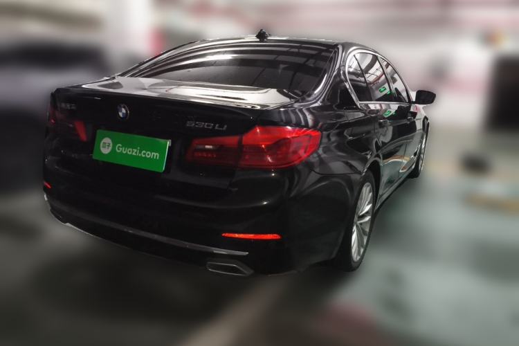 Used BMW 5 Series 2020 530Li Leading Edition Luxury Package Rear Right 45 Deg