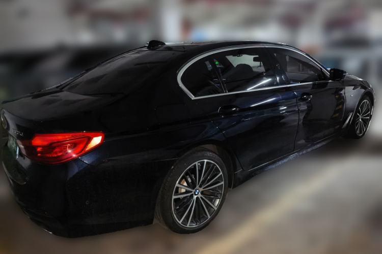 Used BMW 5 Series 2020 530Li Luxury Edition M Sport Package Rear Right 45 Deg