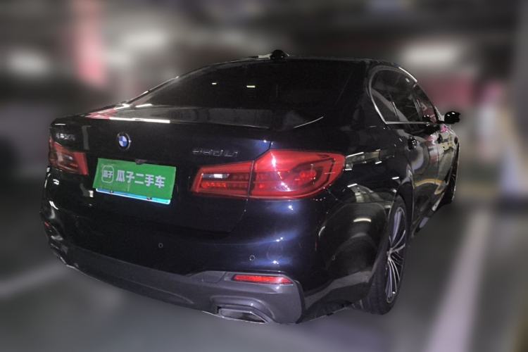 Used BMW 5 Series 2020 530Li Leading Model M Sport Package Rear Right 45 Deg