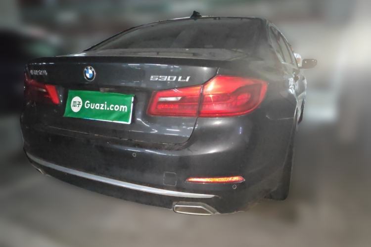 Used BMW 5 Series 2020 530Li Leading Edition Luxury Package Rear Right 45 Deg