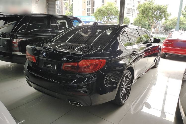 Used BMW 5 Series 2020 530Li Leading Model M Sport Package Rear Right 45 Deg