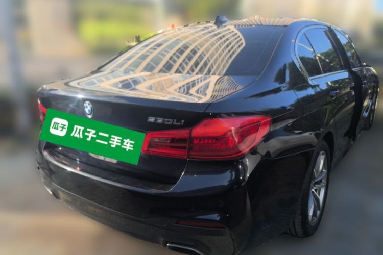 Used BMW 5 Series 2020 525Li M Sport Package Rear Right 45 Deg