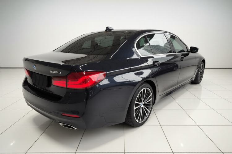 Used BMW 5 Series 2020 530Li Luxury Edition M Sport Package Rear Right 45 Deg